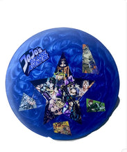 Load image into Gallery viewer, JOJO’s BIZARRE ADVENTURE CLOCK FACE “14in (BLUE&amp;PURPLE)
