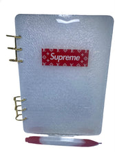Load image into Gallery viewer, SUPREME 3Ring Notebook (WHITE) : SIZE A5

