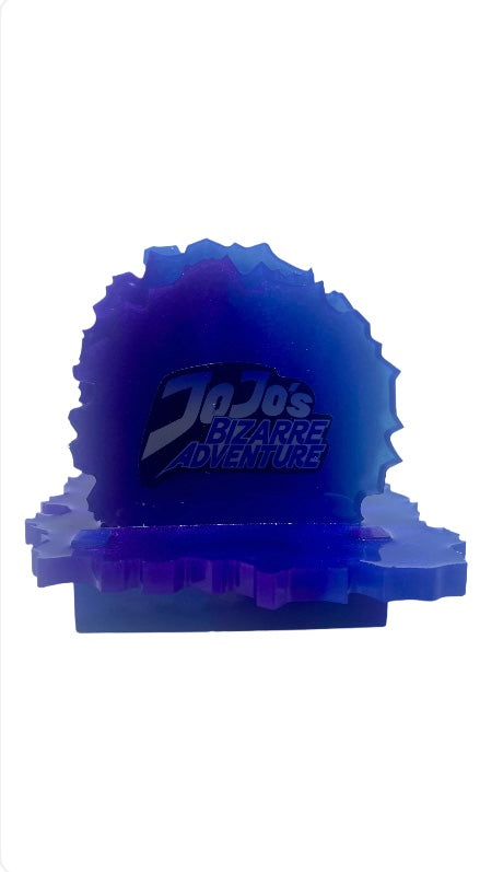 JOJO’s BIZARRE ADVENTURE COASTER SET 4pc. : (BLUE&PURPLE)