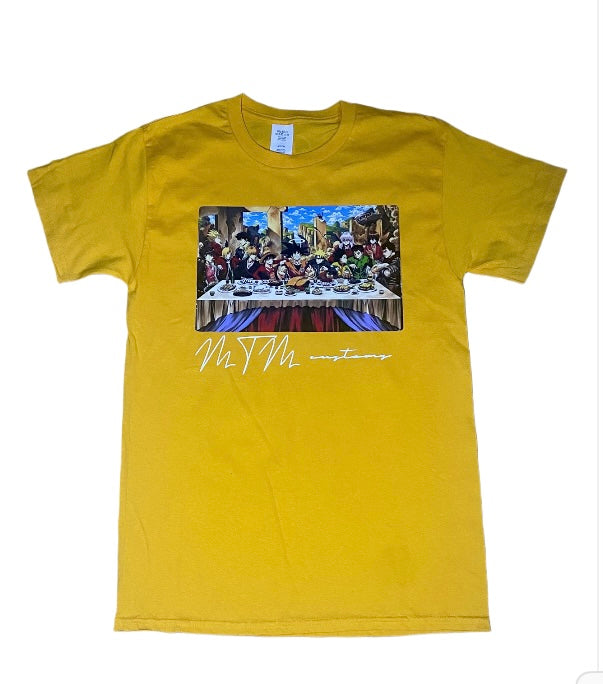 LAST SUPPER ANIME Tshirt: (YELLOW)