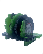 Load image into Gallery viewer, DEMON SLAYER COASTER SET 4pc. : (BLACK)
