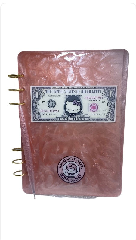 Hello Kitty 3Ring Notebook (PINK) : SIZE A5