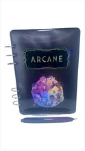Load image into Gallery viewer, ARCANE 3Ring Notebook (BLACK) : SIZE A5
