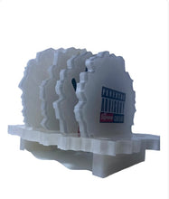 Load image into Gallery viewer, LVxSUPREME (NARUTO) COASTER SET 4pc. : (WHITE)
